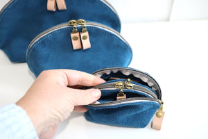Luna Cosmetic Bag Royal Blue