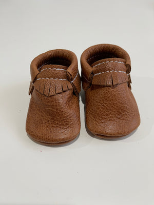 Cognac Classic moccasins size 2