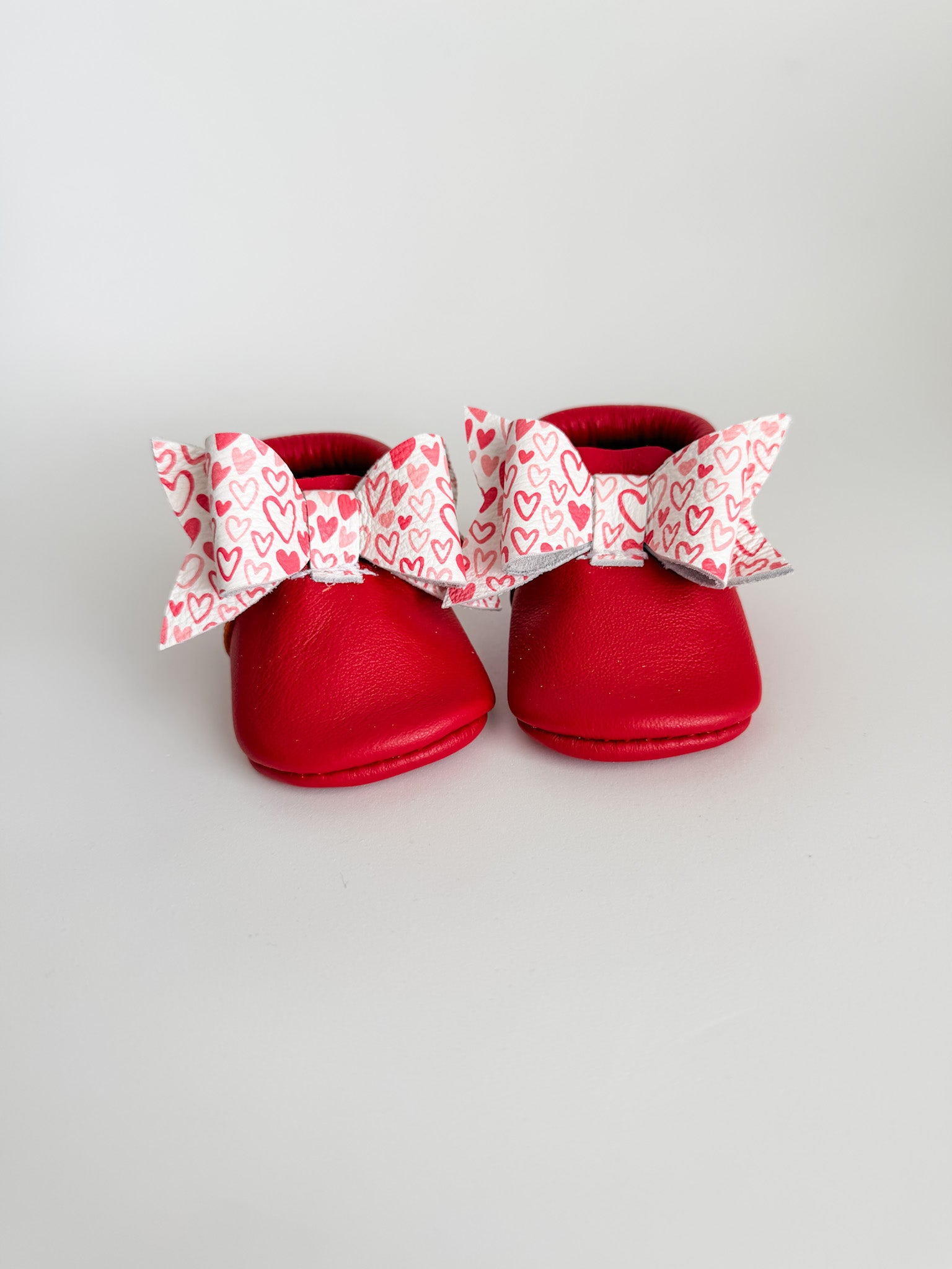 Valentine Bow Moccasins