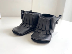 Ankle Bow boots in Black size 4