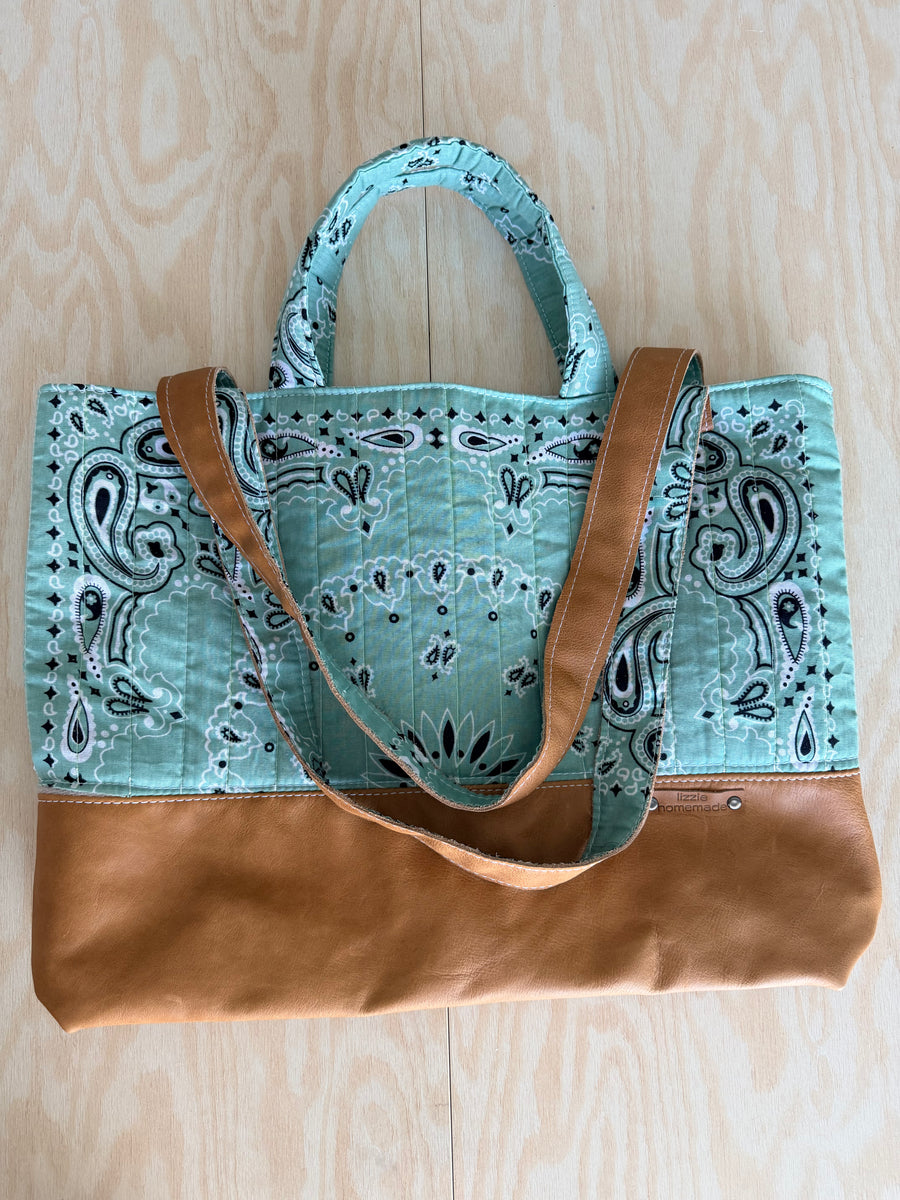 Quilted Bandana Tote