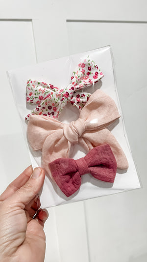 Valentine Hair Bow Bundle Pack