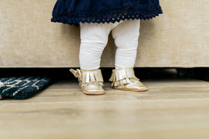 Ankle Bow Boots Platinum