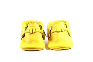 Classic Yellow Moccasins