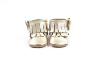 Ankle Bow Boots Platinum