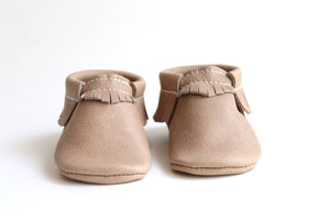 Classic Weathered Brown Moccasins